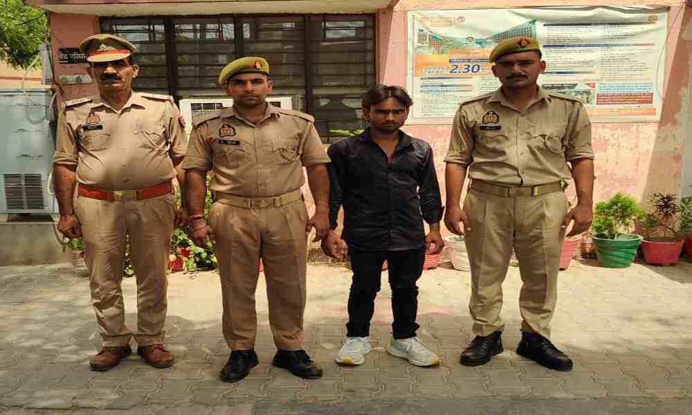 नाबालिग को बहला-फुसलाकर ले जाने वाला वांछित अभियुक्त गिरफ्तार