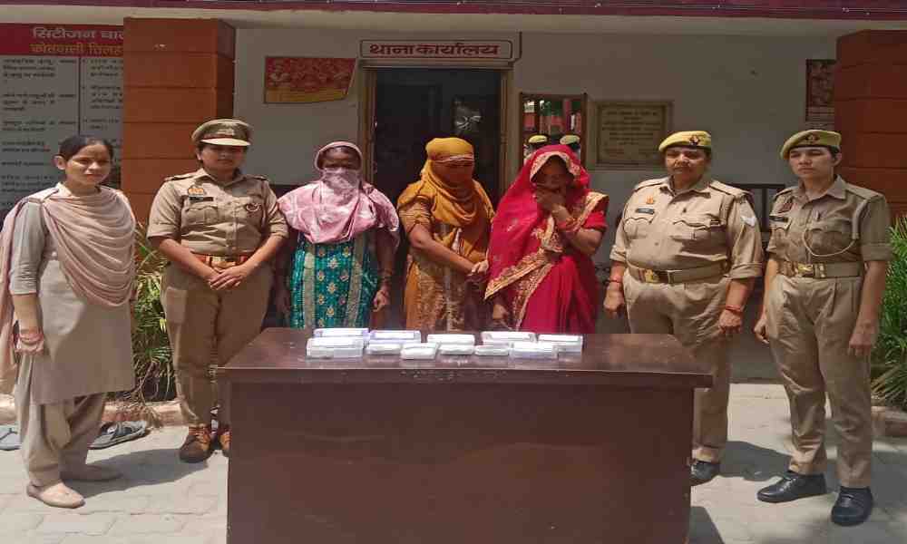 कछियानी खेड़ा मंदिर और बिरिया बाबा मेले में चेन-कुंडल उड़ाने वाली 3 महिला चोर गिरफ्तार, भारी मात्रा में जेवरात बरामद!
