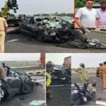 रफ्तार का कहर: गंगा एक्सप्रेसवे पर खड़े ट्रक से टकराई तेज रफ्तार कार, 4 की मौत