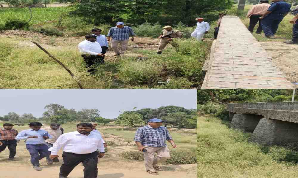 गर्रा नदी पर लगेंगे फ्लैप गेट: शाहजहाँपुर को बाढ़ और जलभराव से निजात दिलाने की तैयारी, 7 कलवर्टों का हुआ निरीक्षण