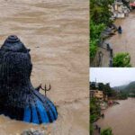 उत्तराखंड में आफत की बारिश: खतरे के निशान के पास पहुँची अलकनंदा, रुद्रप्रयाग में भगवान शिव की मूर्ति का हुआ ‘जलाभिषेक’