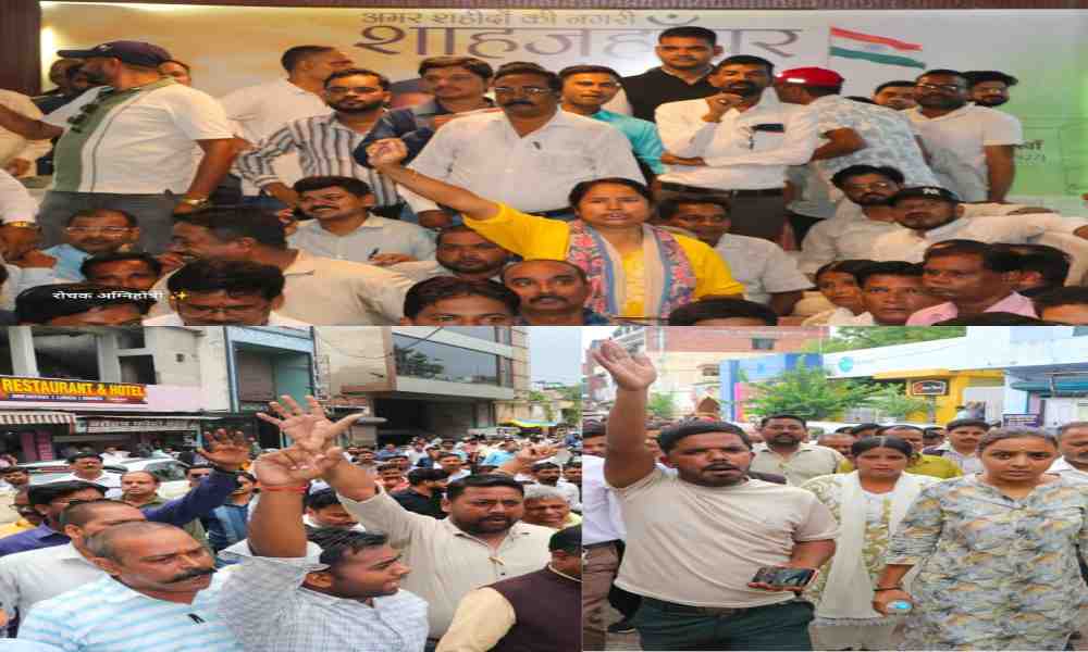 पुलिस कार्रवाई से पत्रकारों में उबाल, कलेक्ट्रेट तक मार्च; एसपी ने मानी चूक, 24 घंटे में कार्रवाई का आश्वासन
